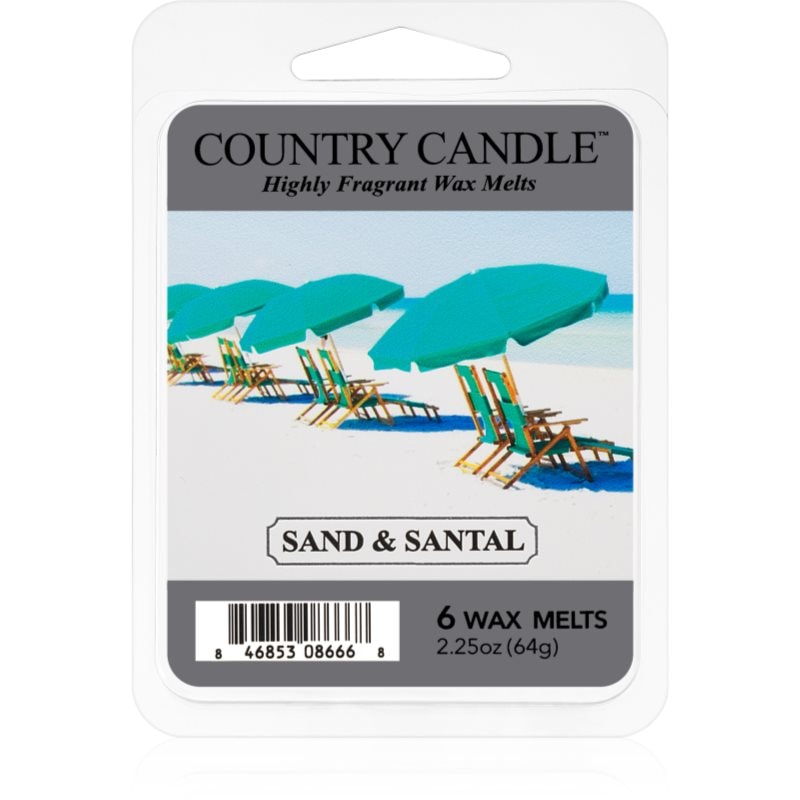 Country Candle Sand & Santal восък за арома-лампа 64 гр. - Аромат - Сравни цени от 1 магазин с безплатна доставка