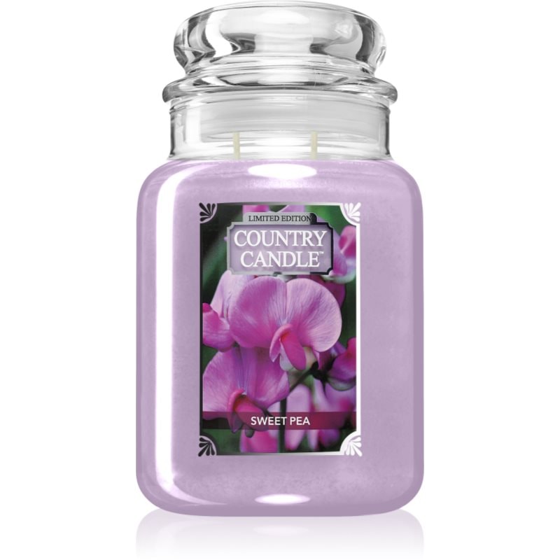 Country Candle Sweet Pea ароматна свещ 737 гр. - Аромат - Сравни цени от 1 магазин с безплатна доставка