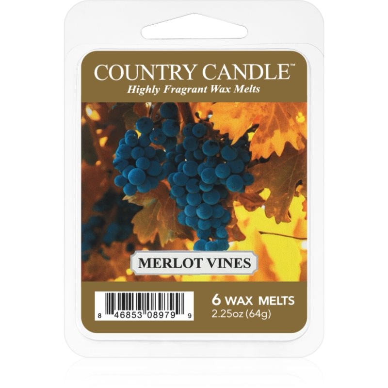 Country Candle Merlot Vines восък за арома-лампа 64 гр. - Аромат - Сравни цени от 1 магазин с безплатна доставка