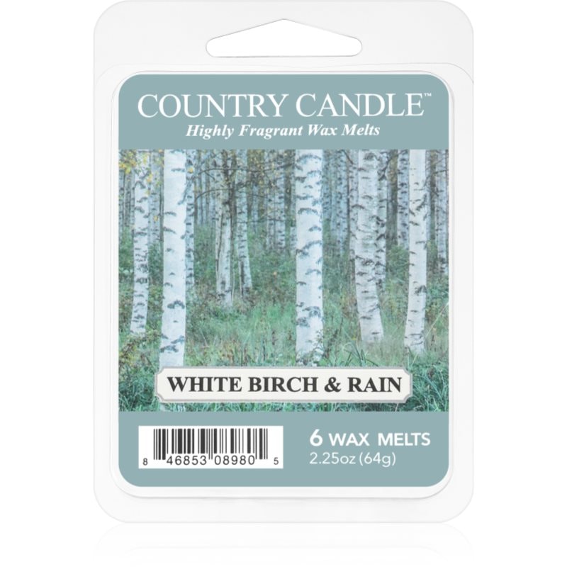 Country Candle White Birch & Rain восък за арома-лампа 64 гр. - Аромат - Сравни цени от 1 магазин с безплатна доставка