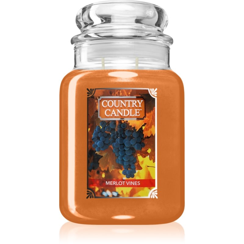Country Candle Merlot Vines ароматна свещ 737 гр. - Аромат - Сравни цени от 1 магазин с безплатна доставка