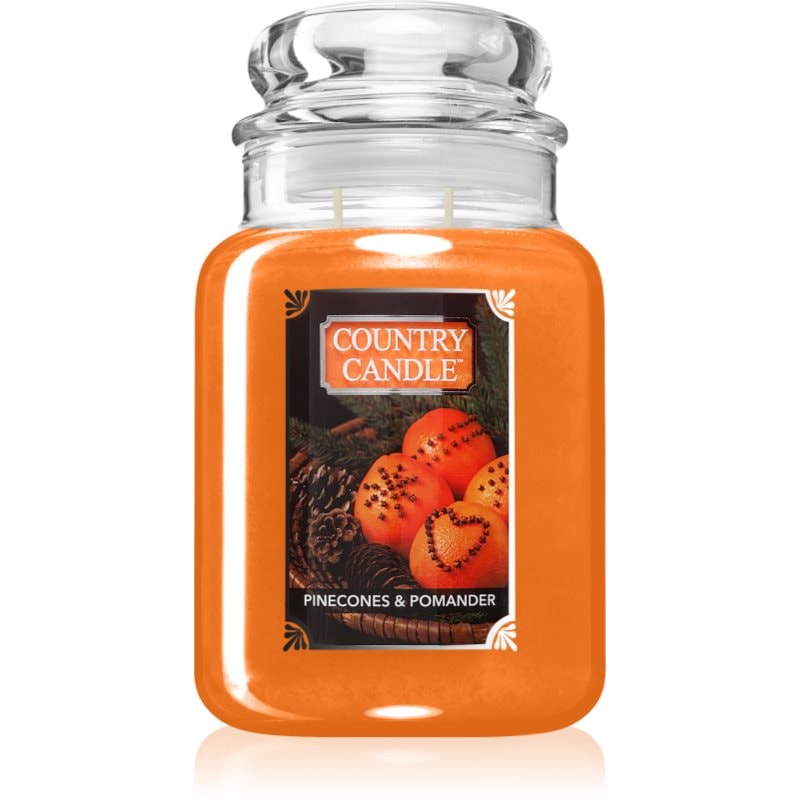 Country Candle Pinecone & Pomander ароматна свещ 737 гр. - Аромат - Сравни цени от 1 магазин с безплатна доставка