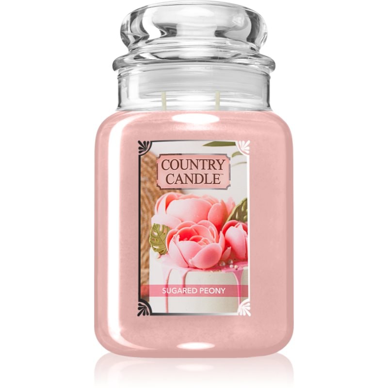 Country Candle Sugared Peony ароматна свещ 737 гр. - Аромат - Сравни цени от 1 магазин с безплатна доставка