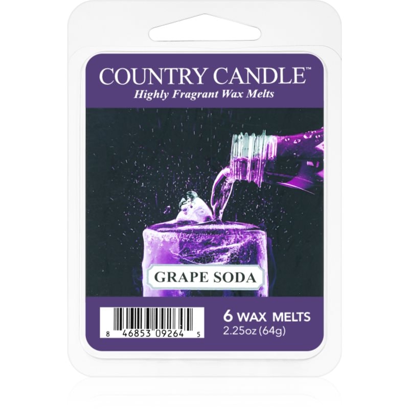 Country Candle Grape Soda восък за арома-лампа 64 гр. - Аромат - Сравни цени от 1 магазин с безплатна доставка