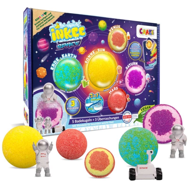 Craze Space Gift Box бластър за вана в подаръчна опаковка