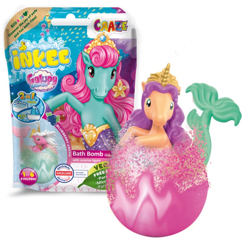 Craze Bath Bomb Galupy Mermaid пенлива топка за вана - Грижа за тяло - Сравни цени от 1 магазин с безплатна доставка