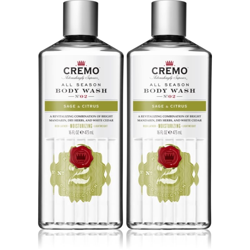 Cremo Sage & Citrus Body Wash комплект - Комплект - Сравни цени от 1 магазин с безплатна доставка
