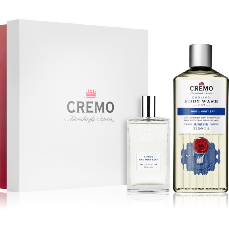 Cremo Set Citrus and Mint подаръчен комплект за мъже - Комплект - Сравни цени от 1 магазин с безплатна доставка