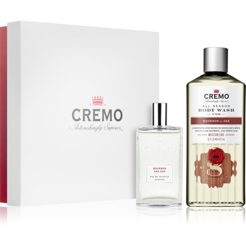 Cremo Set Bourbon and Oak подаръчен комплект за мъже - Комплект - Сравни цени от 1 магазин с безплатна доставка