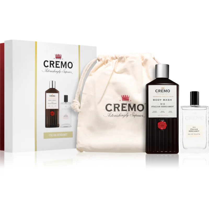 Cremo Italian Bergamot подаръчен комплект за мъже