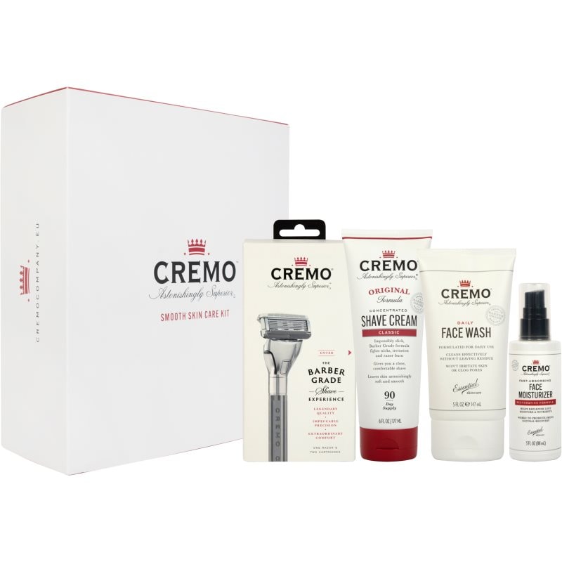 Cremo Cremo Smooth Skincare Kit подаръчен комплект за лице за мъже - Мъжки парфюм - Сравни цени от 1 магазин с безплатна доставка