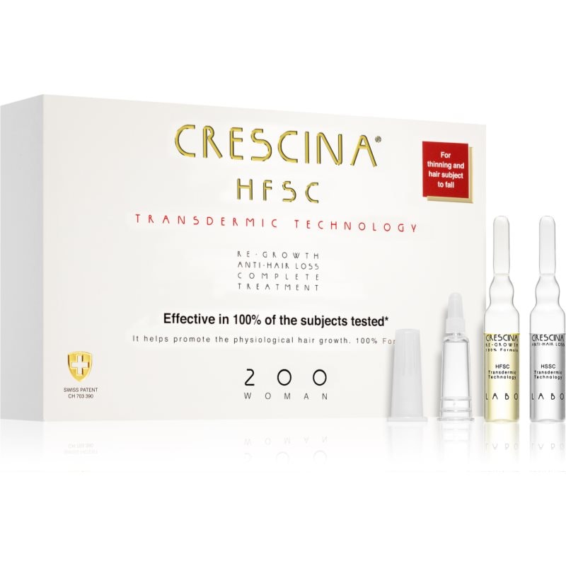 Crescina Transdermic 200 Re-Growth and Anti-Hair Loss грижа за растеж на косата против косопад за жени 20x3 - Грижа за коса - Сравни цени от 1 магазин с безплатна доставка