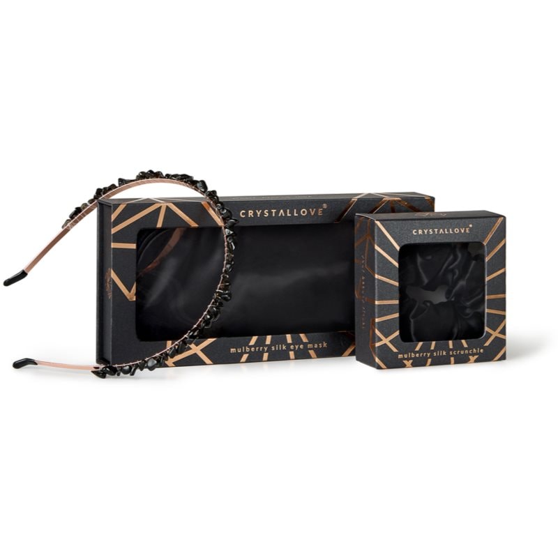 Crystallove Black Silk Set комплект за нощ - Комплект - Сравни цени от 1 магазин с безплатна доставка
