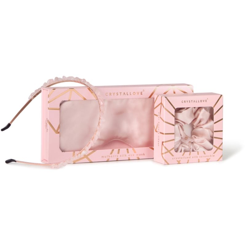 Crystallove Rose Silk Set комплект за нощ