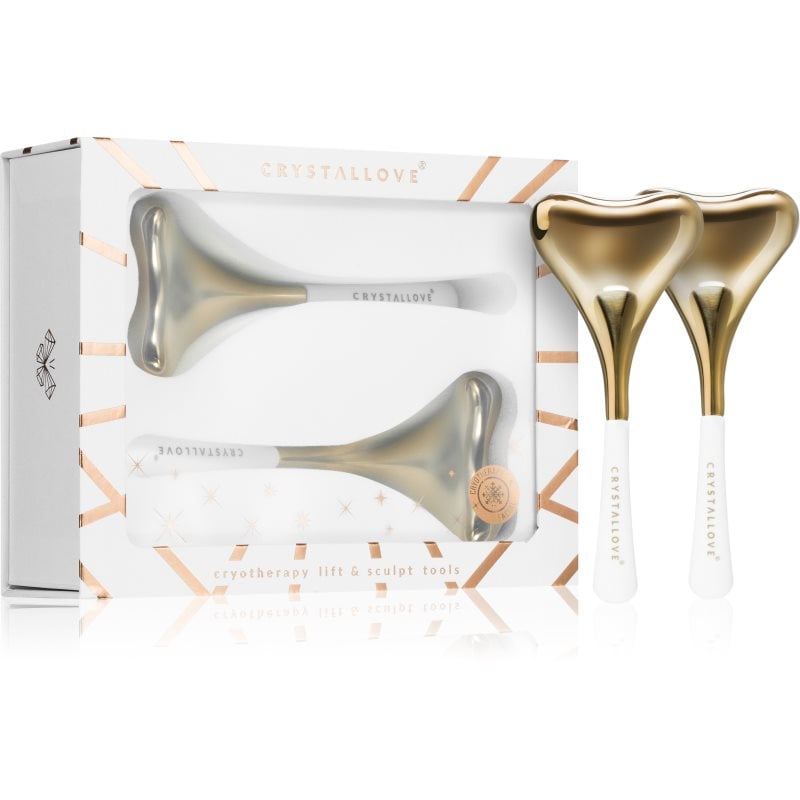Crystallove Cryo Cryotherapy Lift & Sculpt Tools масажно приспособление за лице 2 бр.