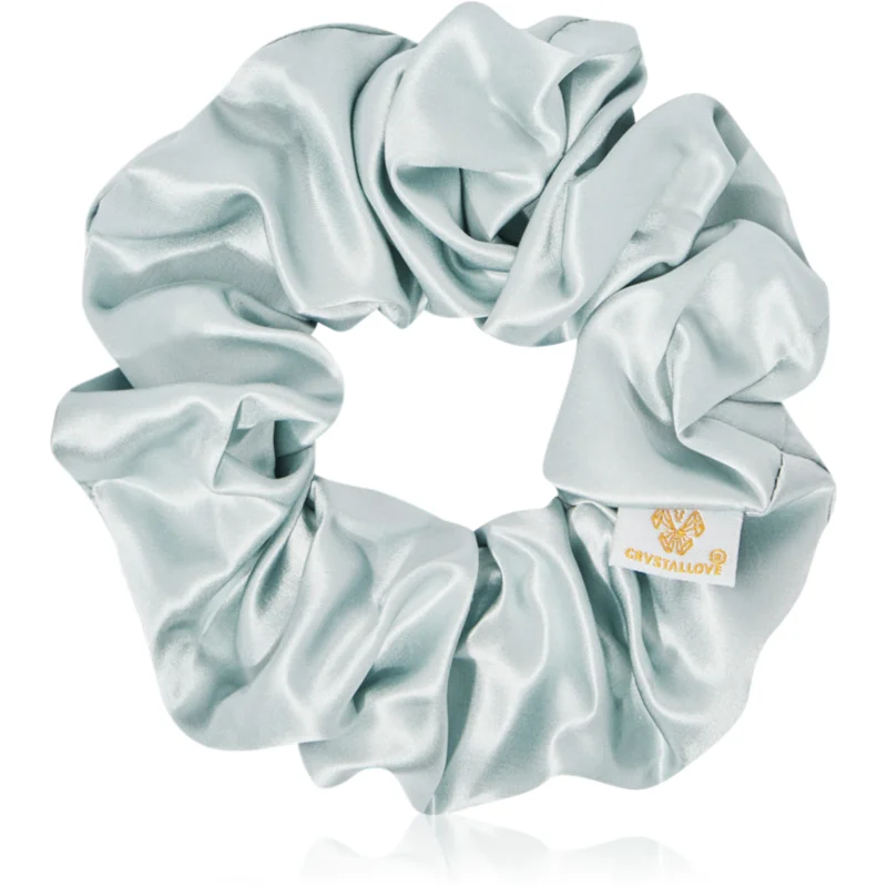 Crystallove Mulberry Silk Scrunchie копринен ластик за коса Amazonite - Грижа за коса - Сравни цени от 1 магазин с безплатна доставка
