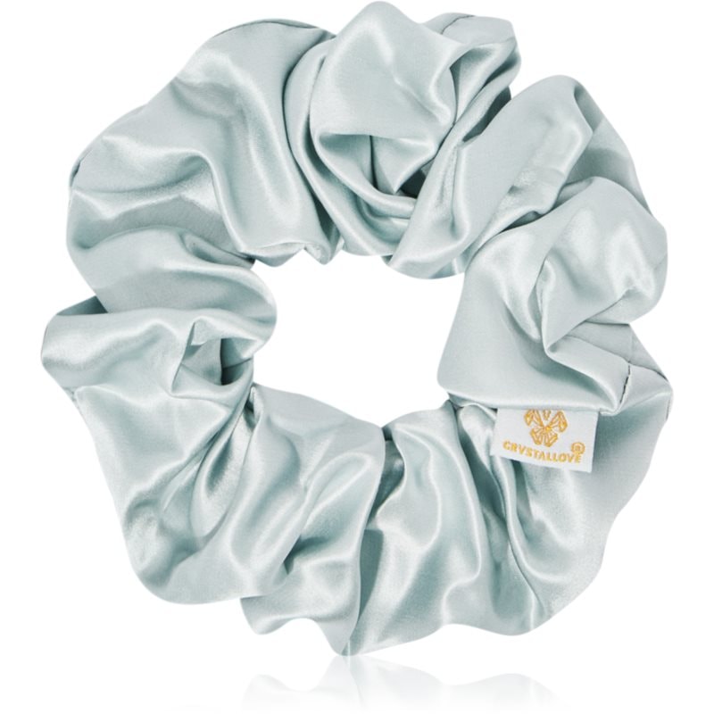Crystallove Mulberry Silk Scrunchie копринен ластик за коса Amazonite - Грижа за коса - Сравни цени от 1 магазин с безплатна доставка