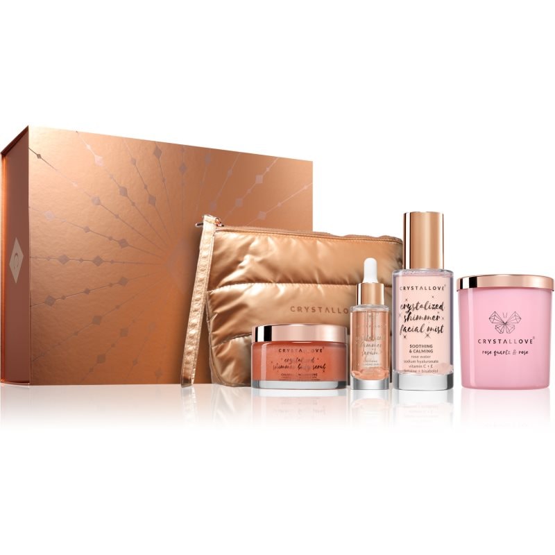 Crystallove The Pink Glow Ritual подаръчен комплект - Комплект - Сравни цени от 1 магазин с безплатна доставка