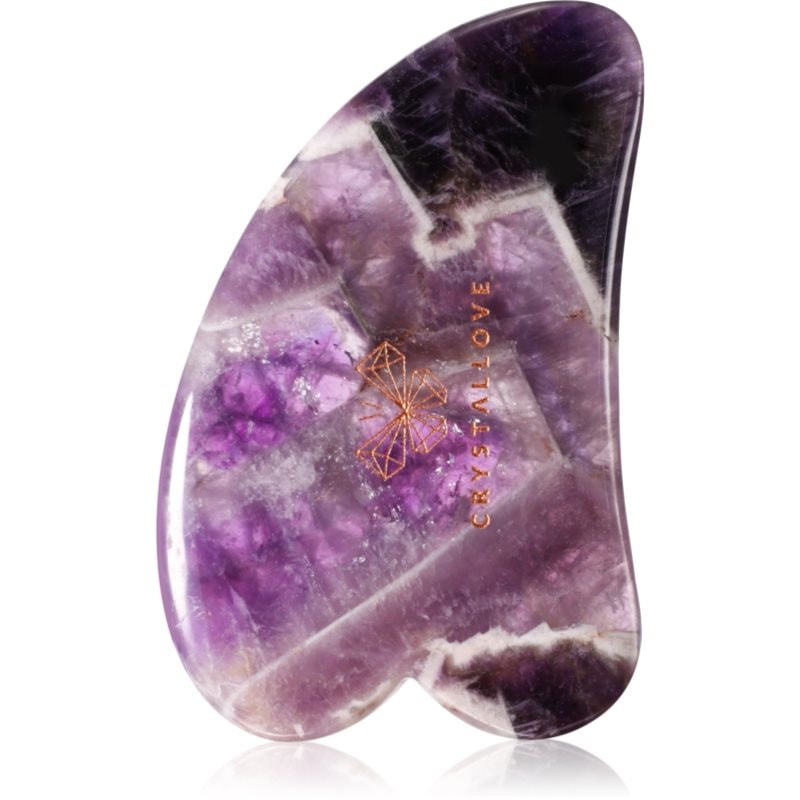 Crystallove Amethyst Gua Sha масажно приспособление - Грижа за лице - Сравни цени от 1 магазин с безплатна доставка