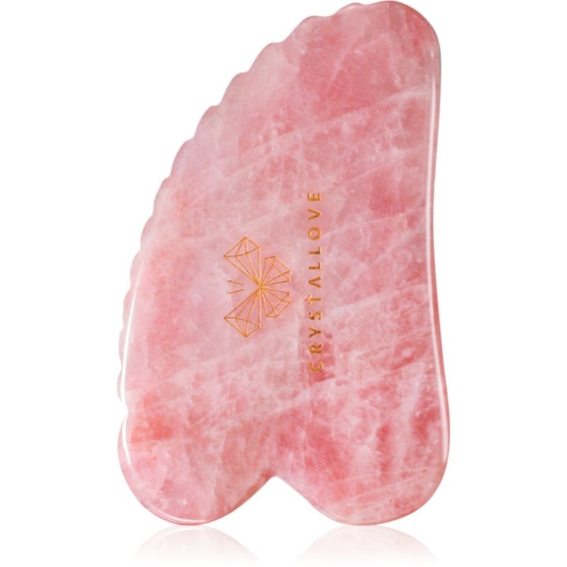Crystallove Rose Quartz 3D Gua Sha масажно приспособление - Грижа за лице - Сравни цени от 1 магазин с безплатна доставка