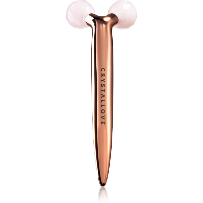 Crystallove Rose Quartz 3D Lift & Sculpt Facial Roller масажно приспособление - Грижа за лице - Сравни цени от 1 магазин с безплатна доставка