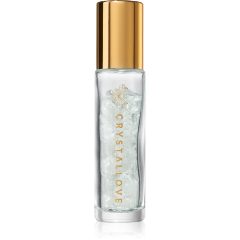 Crystallove Clear Quartz Oil Bottle Рол-он с кристали пълнещ