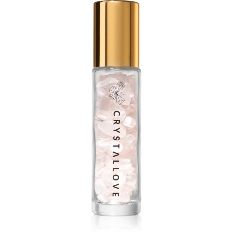 Crystallove Rose Quartz Oil Bottle Рол-он с кристали