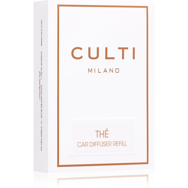 Culti Milano Culti Milano Car Thé aроматизатор за автомобил пълнител 57x35 см - Унисекс парфюм - Сравни цени от 1 магазин с безплатна доставка