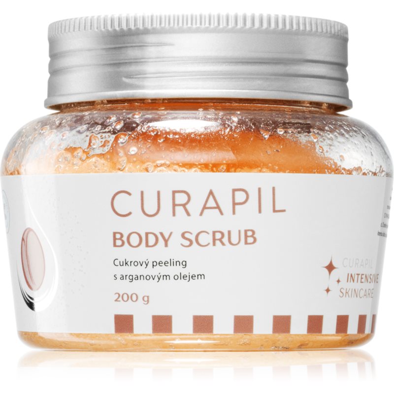 Curapil Body scrub захарен скраб за тяло с арганово масло - Грижа за тяло - Сравни цени от 1 магазин с безплатна доставка