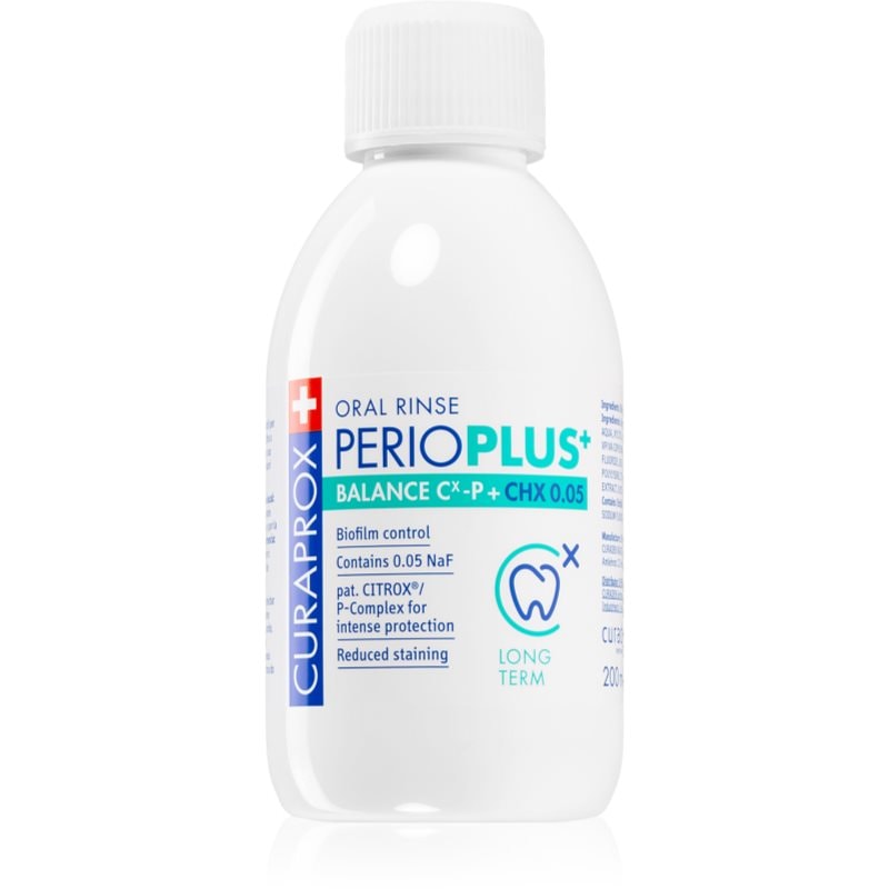Curaprox Perio Plus+ Balance 0.05 CHX вода за уста - Грижа за зъбите - Сравни цени от 1 магазин с безплатна доставка