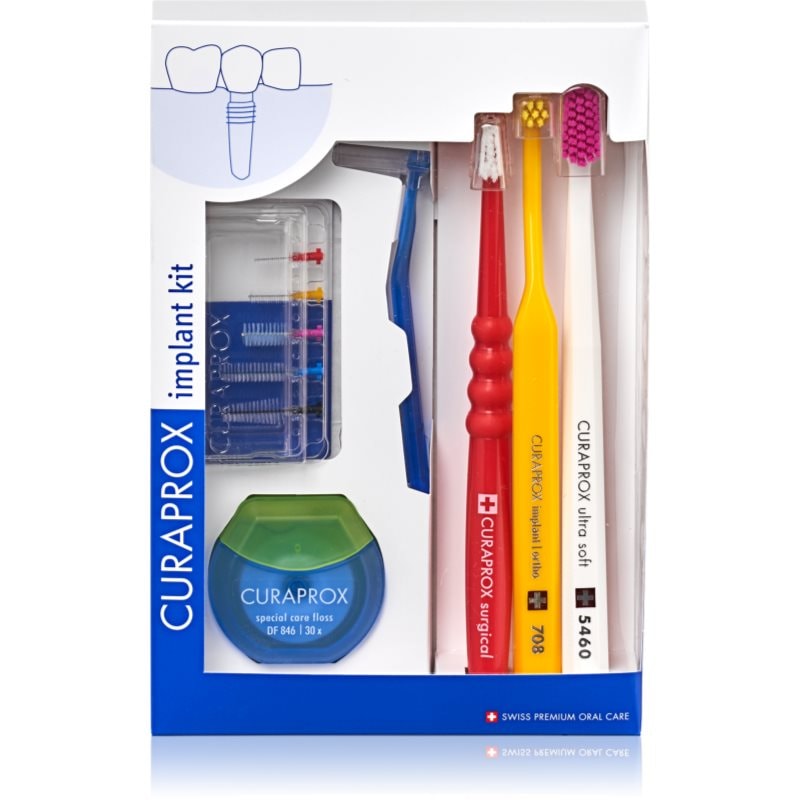 Curaprox Implant Kit комплект за зъби - Комплект - Сравни цени от 1 магазин с безплатна доставка