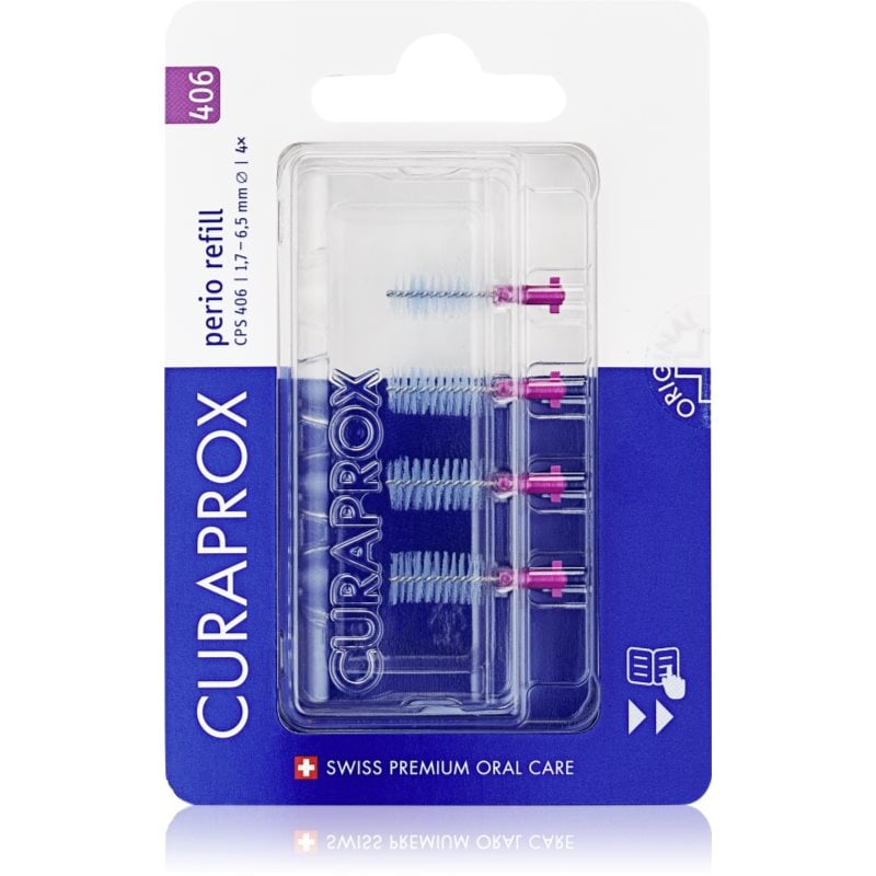 Curaprox CPS 406 Perio четки за междузъбно пространство