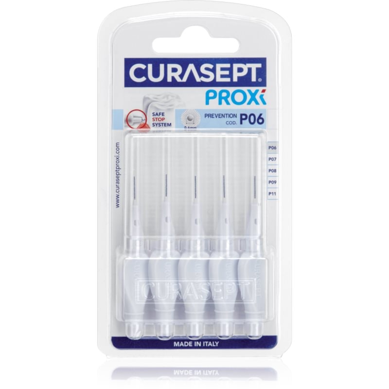 Curasept P06 proxi 0,6 mm четки за междузъбно пространство - Грижа за зъбите - Сравни цени от 1 магазин с безплатна доставка