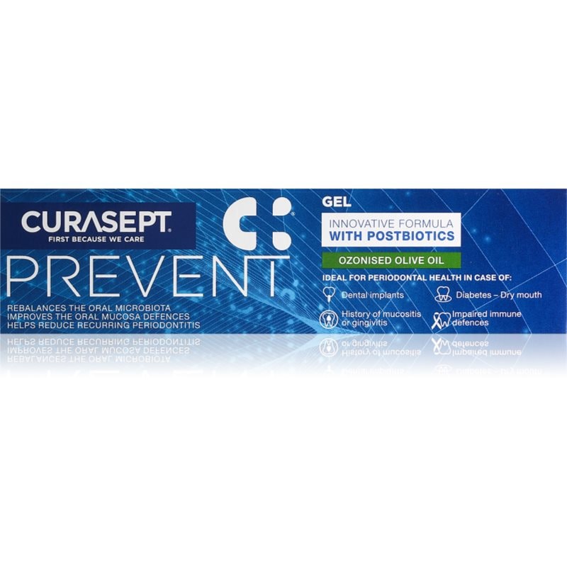 Curasept Prevent Gel Гел за зъби - Грижа за зъбите - Сравни цени от 1 магазин с безплатна доставка