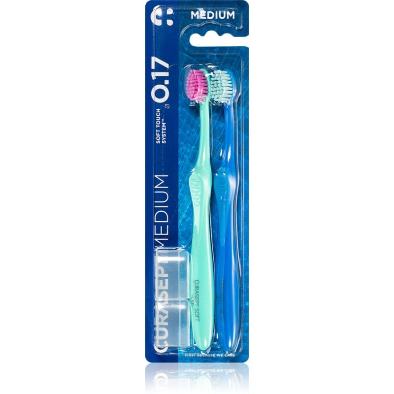 Curasept Softline 0.17 Medium 2pack четка за зъби