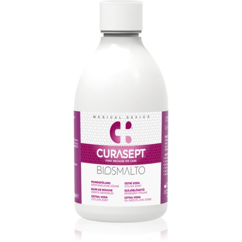 Curasept Biosmalto Sensitive Teeth успокояваща вода за уста