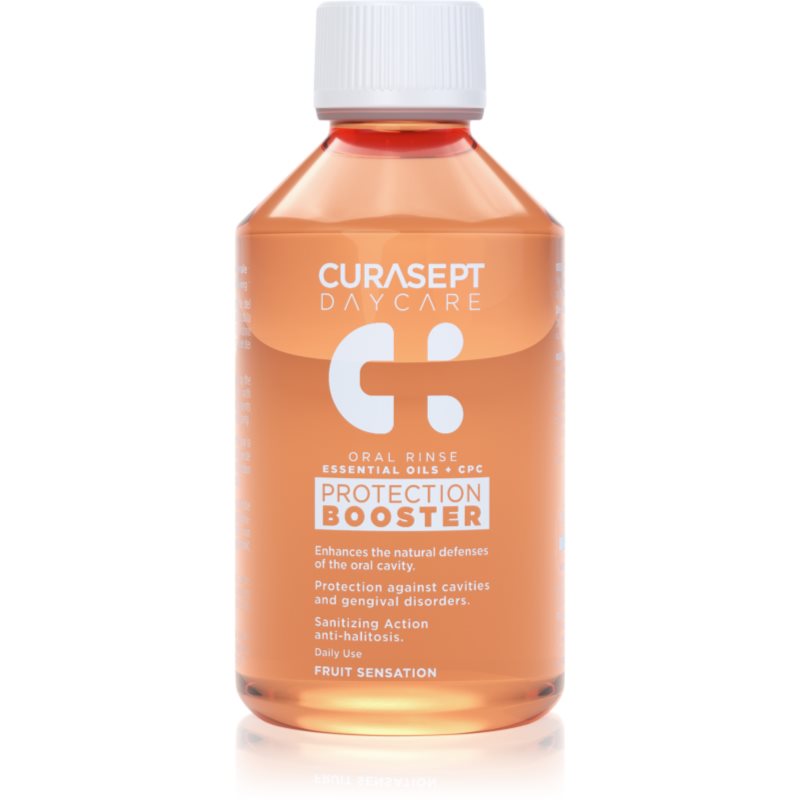 Curasept Curasept Daycare Protection Booster Fruit Sensation вода за уста - Унисекс парфюм 75мл - Сравни цени от 1 магазин с безплатна доставка