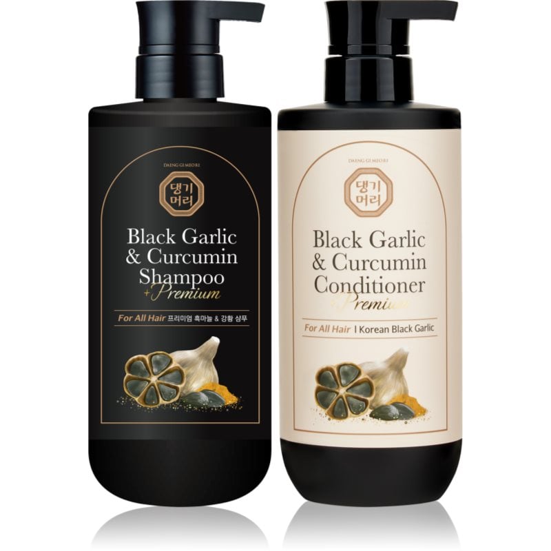 DAENG GI MEO RI Black Garlic & Curcumin Hair Care комплект