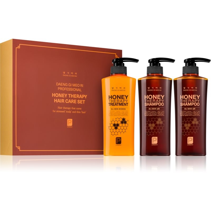DAENG GI MEO RI DAENG GI MEO RI Honey Therapy Professional Hair Care Set подаръчен комплект за подхранване и хидратация - Унисекс парфюм - Сравни цени от 1 магазин с безплатна доставка