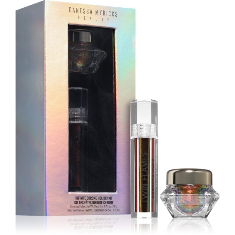 Danessa Myricks Beauty Infinite Chrome Holiday Kit комплект декоративна козметика за лице и очи