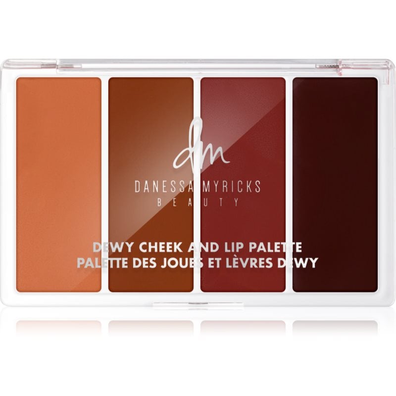 Danessa Myricks Beauty Dewy Cheek & Lip Palette мултифункционална палитра за лице