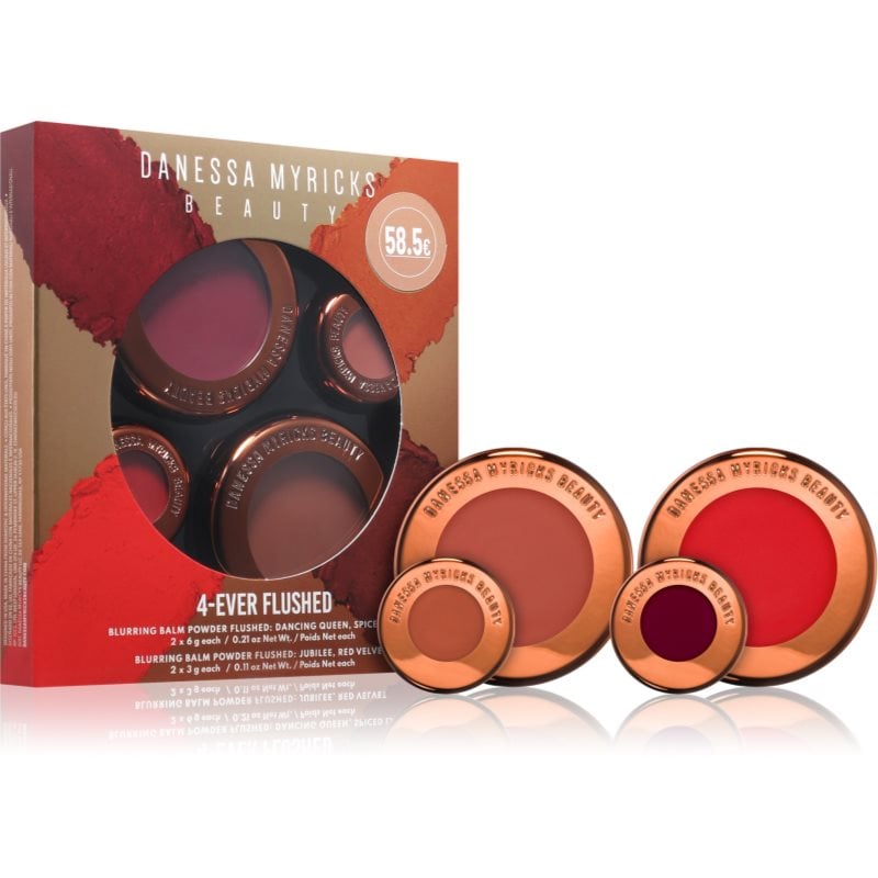Danessa Myricks Beauty Yummy Skin 4-Ever Flushed комплект декоративна козметика