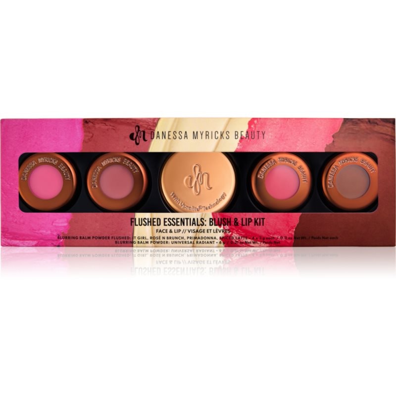 Danessa Myricks Beauty Flushed Essentials комплект декоративна козметика - Комплект - Сравни цени от 1 магазин с безплатна доставка