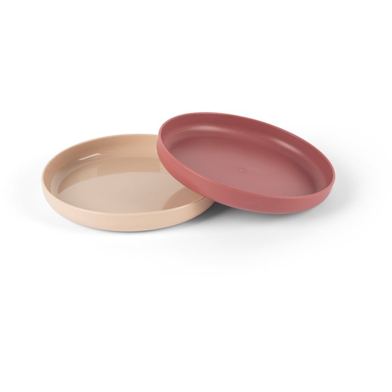 Dantoy Tiny Bio Dinner Plate Set чиния Nude/Red 0m+ - За деца - Сравни цени от 1 магазин с безплатна доставка