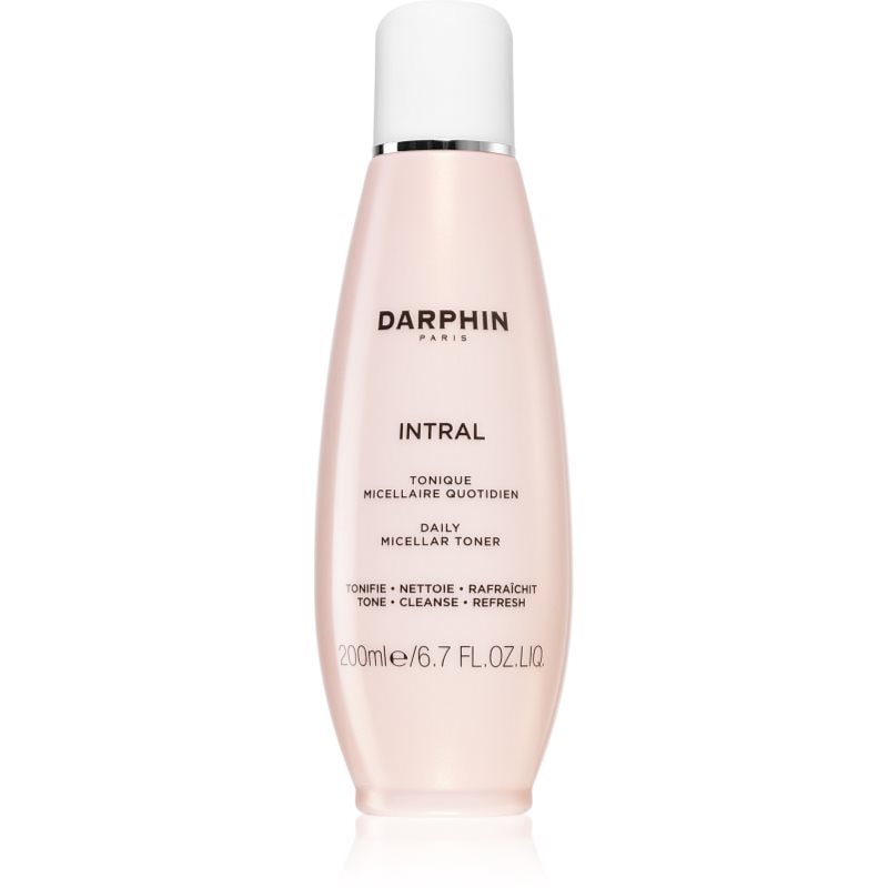 Darphin Darphin Intral Daily Micellar Toner нежна почистваща мицеларна вода за чувствителна кожа на лицето - Унисекс парфюм 200мл - Сравни цени от 1 магазин с безплатна доставка