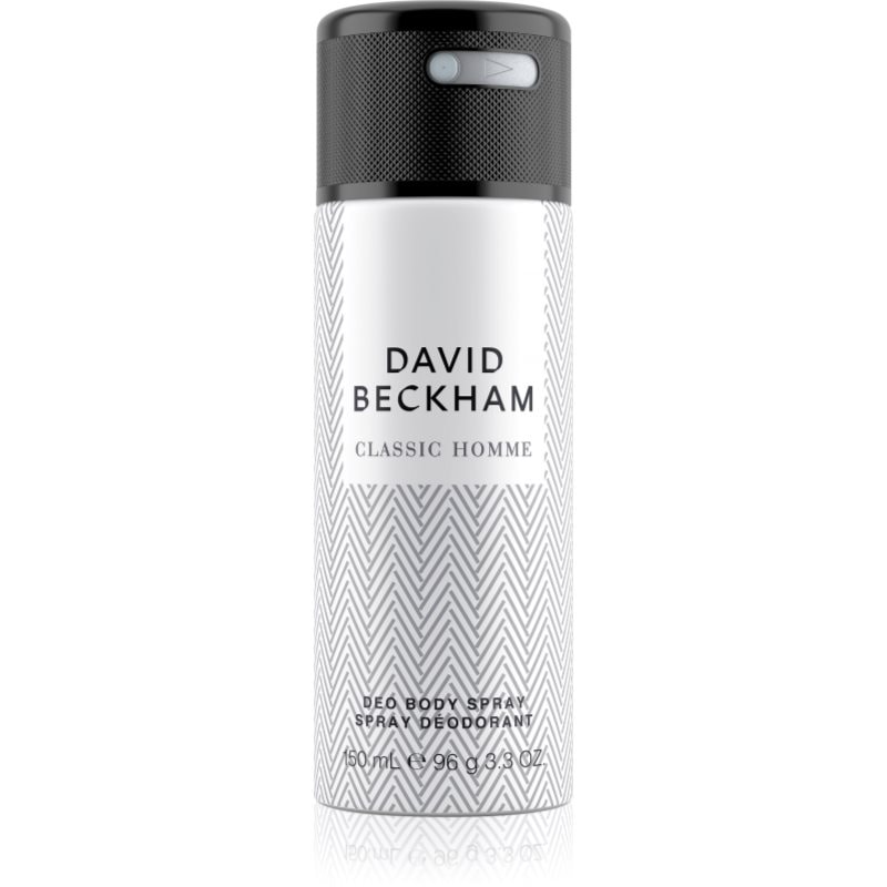 David Beckham David Beckham Classic Homme дезодорант в спрей за мъже - Мъжки парфюм 150мл - Сравни цени от 1 магазин с безплатна доставка