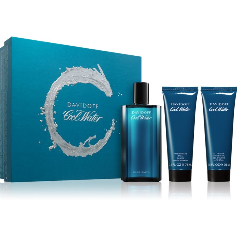 Davidoff Cool Water For Him подаръчен комплект за мъже - Комплект - Сравни цени от 1 магазин с безплатна доставка