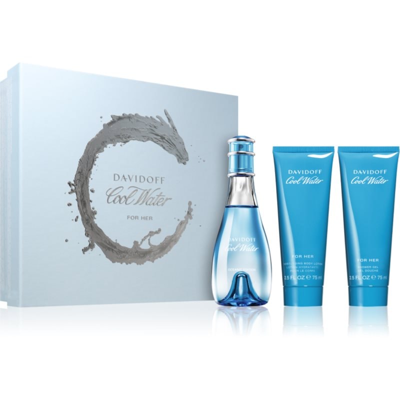 Davidoff Cool Water For Her подаръчен комплект за жени - Комплект - Сравни цени от 1 магазин с безплатна доставка