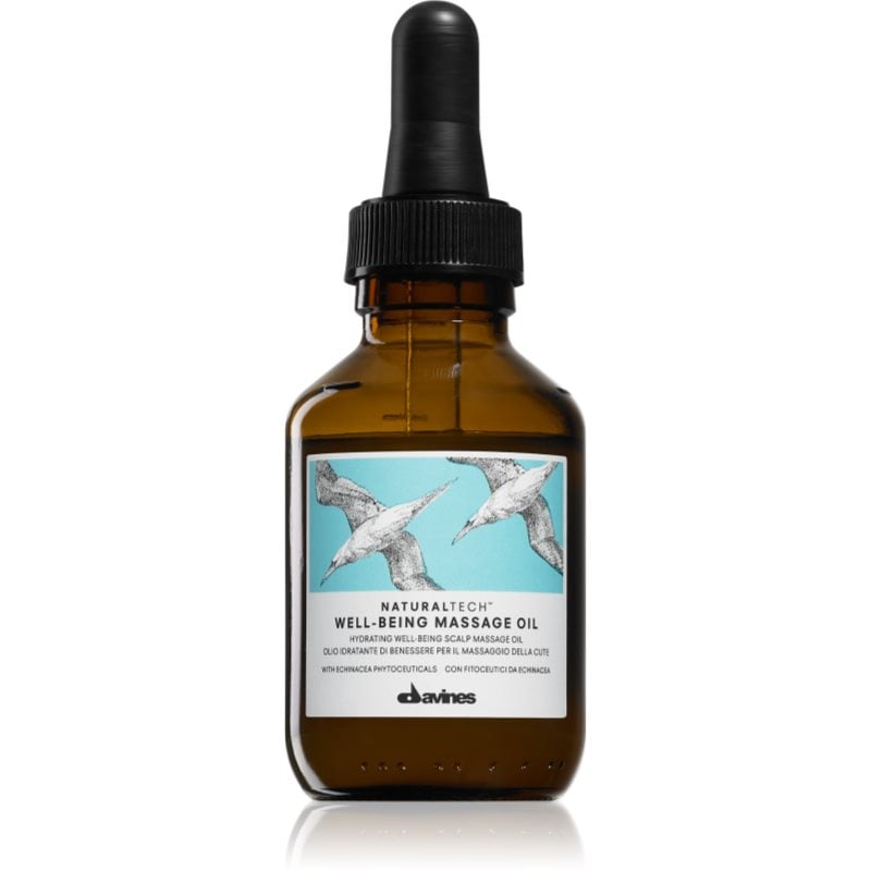 Davines Naturaltech Well-Being Shampoo масажно олио за чувствителна кожа на скалпа