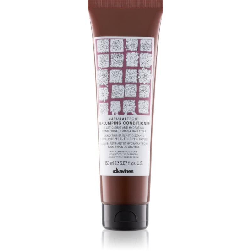 Davines Davines Naturaltech Replumping Conditioner хидратиращ балсам за по-лесно разресване на косата - Унисекс парфюм 1000мл - Сравни цени от 1 магазин с безплатна доставка